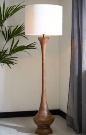Торшер з дерева манго