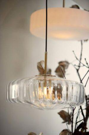 Люстра скляна