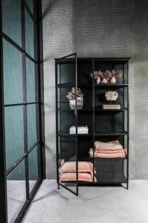 Шафа-вітрина металева